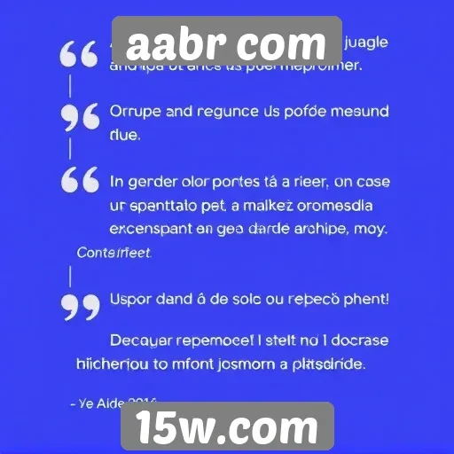 Feedback dos usuários sobre a experiência no aabr com